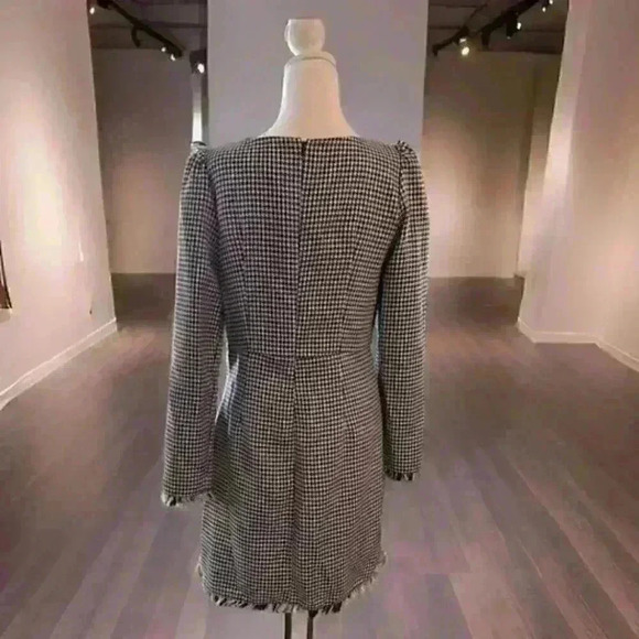 Black and White Checkered Dress - Picture 2 of 2